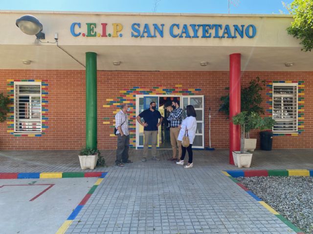 El colegio de San Cayetano inicia el curso con un nuevoparque para infantil y servicio de comedor