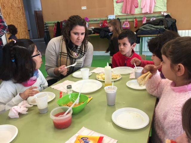 Los alumnos de primaria y sus familias participan en las IX Jornadas de Desayunos Saludables