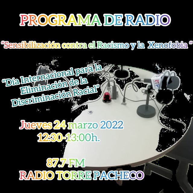 Programa de Radio “Sensibilización contra el Racismo y la Xenofobia“