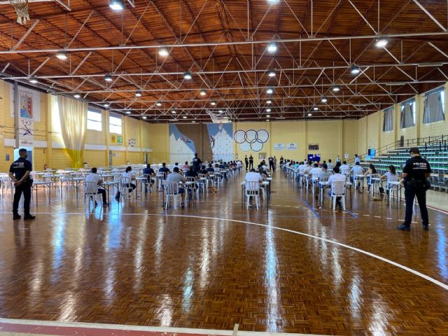 Más de 300 aspirantes concurren a la primera prueba para 10 plazas de Agente de la Policía Local de Torre Pacheco