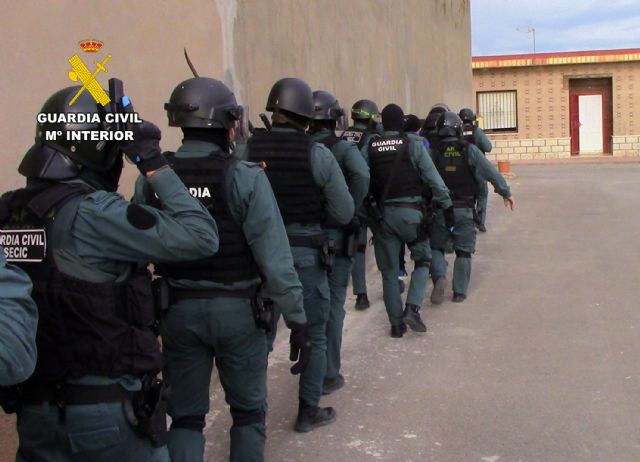La Guardia Civil desarticula una importante organización criminal asentada en Torre Pacheco relacionada con, al menos, una treintena de atracos y robos en comercios y viviendas