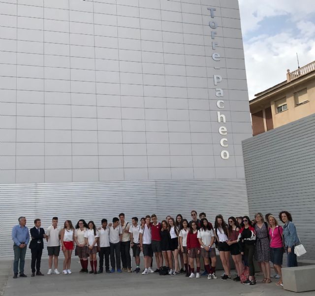 14 alumnos franceses de intercambio en Torre-Pacheco