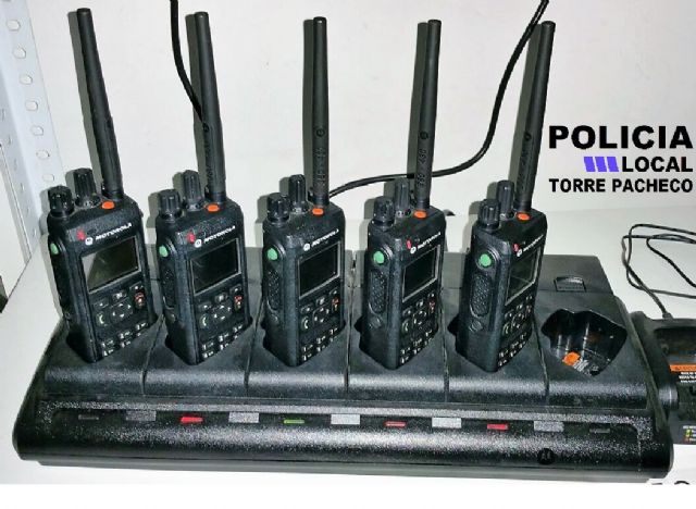 Policía Local de Torre Pacheco dispone de nuevos equipos de radio TETRA DIGITAL