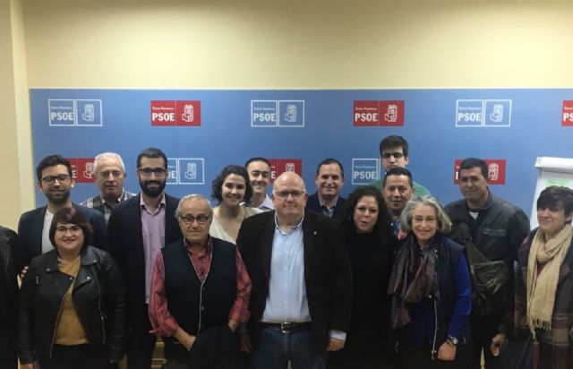 'Juan Salvador Sánchez Saura, reelegido secretario general del PSOE de Torre Pacheco'