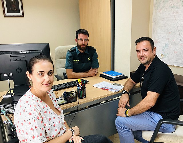 El Ayuntamiento de Torre Pacheco establece líneas de coordinación con Guardia Civil