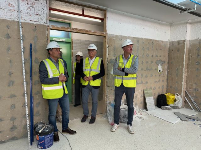 Visita obras proyecto lanzadera de sostenibilidad Pabellón Luis Manzanares de Torre Pacheco Visita obras proyecto lanzadera de sostenibilidad Pabellón Luis Manzanares de Torre Pacheco